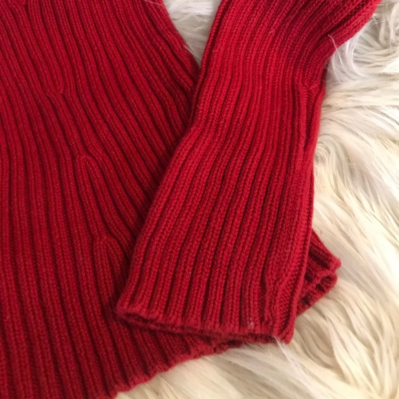 Old Navy Women’s turtleneck red sweater size small - Picture 3 of 6